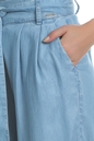 GUESS-Γυναικεία ψηλόμεση παντελόνα Guess JUDO γαλάζια